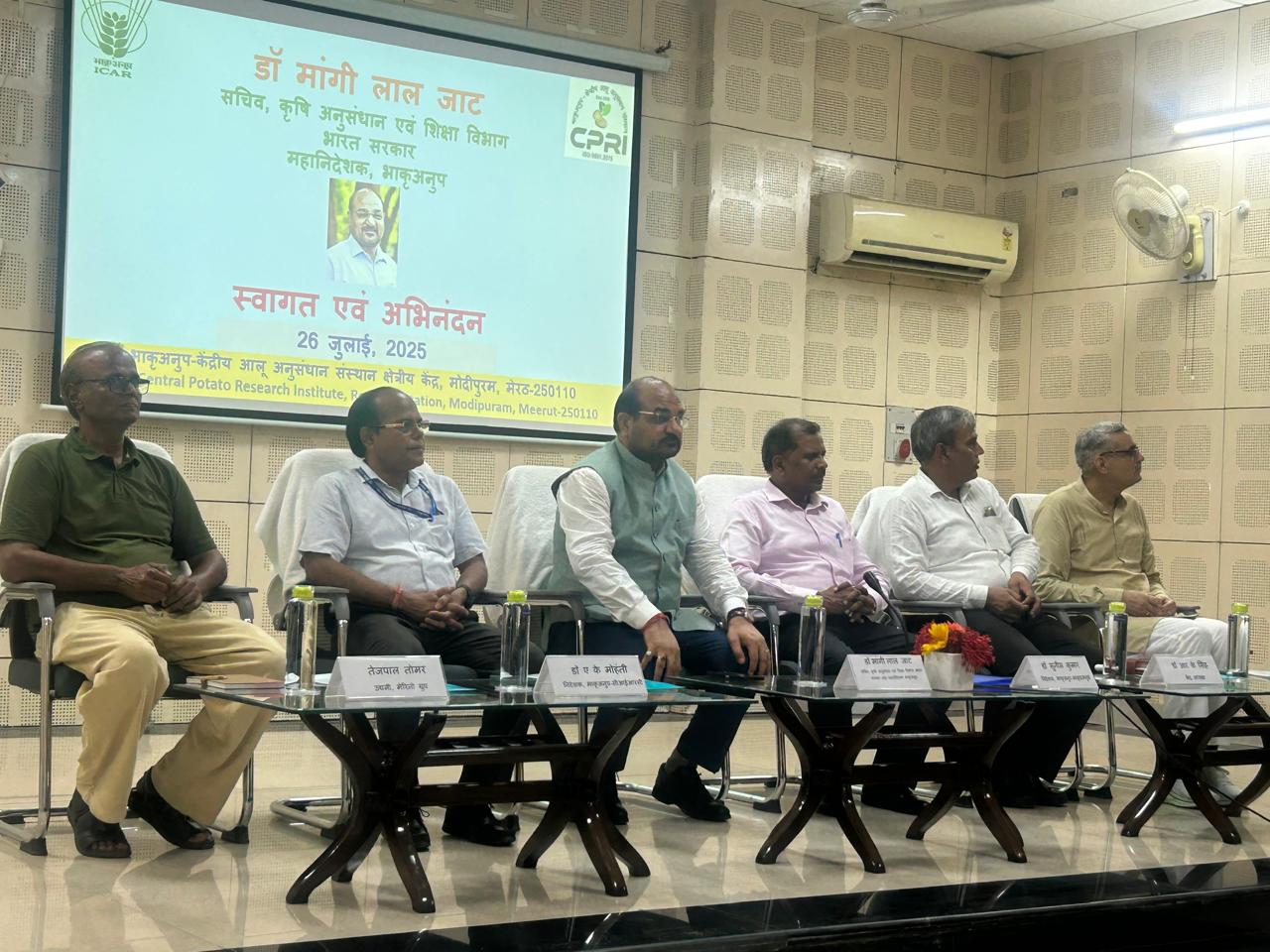 Boosting Potato Innovation: Dr. Tomar at CPRS Modipuram